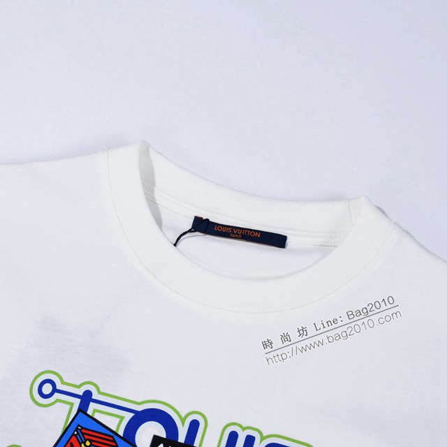 Louisvuitton路易威登Lv專門店2023FW新款印花T恤 男女同款 tzy3052